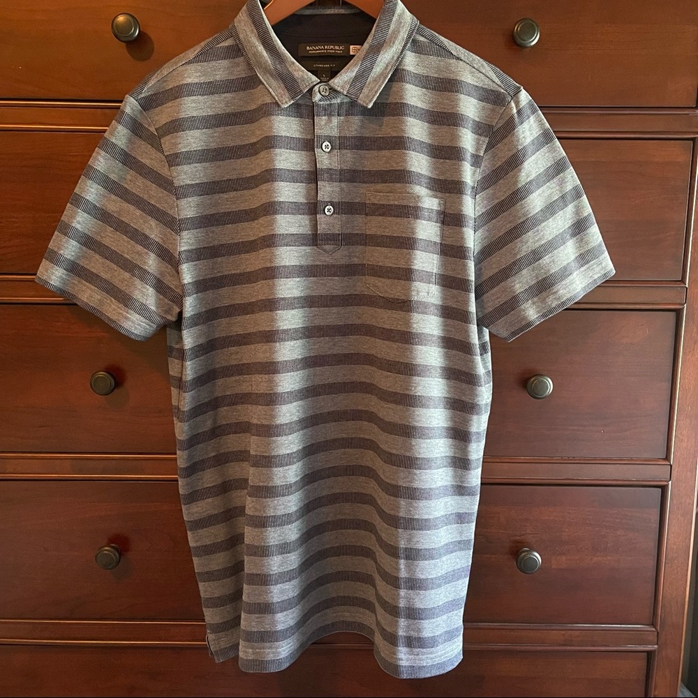 Banana Republic Performance Pique Polo